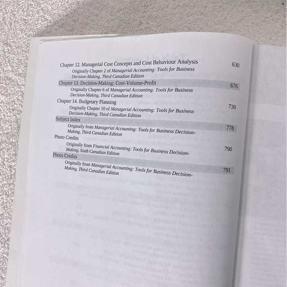 Introduction to Financial and Managerial Accounting Text Book - Picture 8 of 13